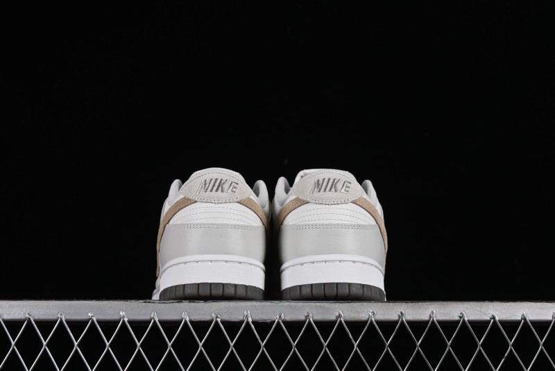 Nike Dunk Low SB Casual Sneakers in Light Grey/Khaki - FJ4188-001