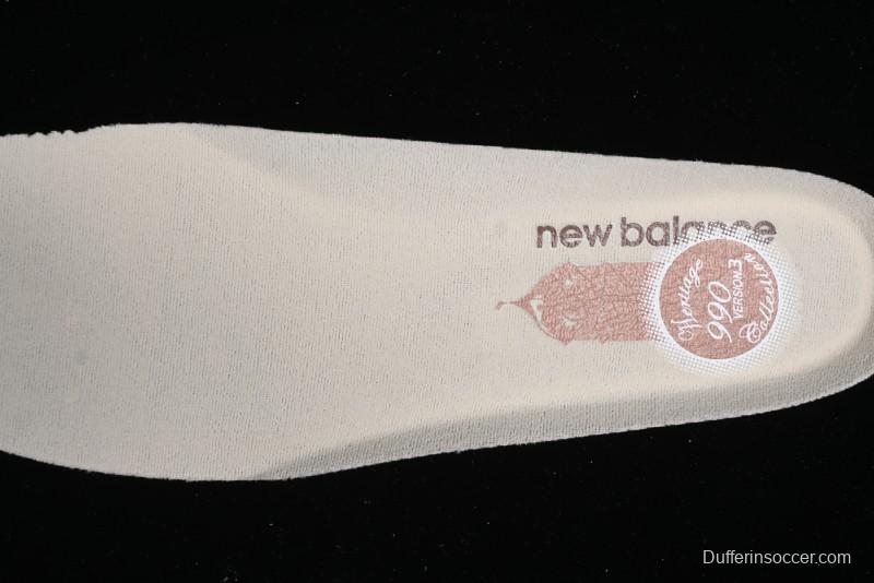 New Balance Made In USA M990 Series High-End Classic Retro Running Shoes with Carbon Fiber Midsole - M990SZ3