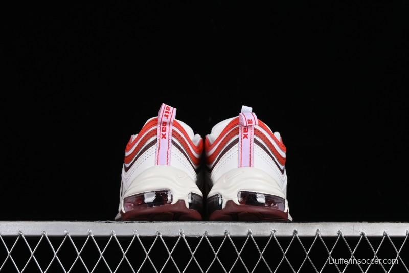 Nike Air Max 97 Retro Running Shoes with Full-Sole Air Cushion - FN6957-101