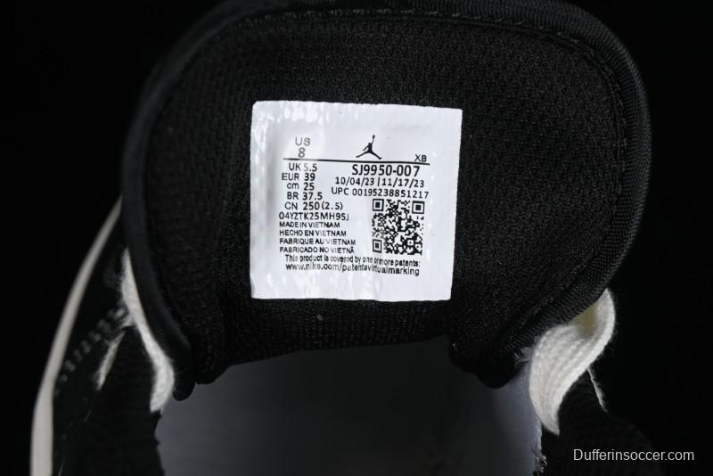 Nike Air Jordan 1 Low LV Collaboration - Black Warrior Custom High-End Basketball Shoes - SJ9950-007