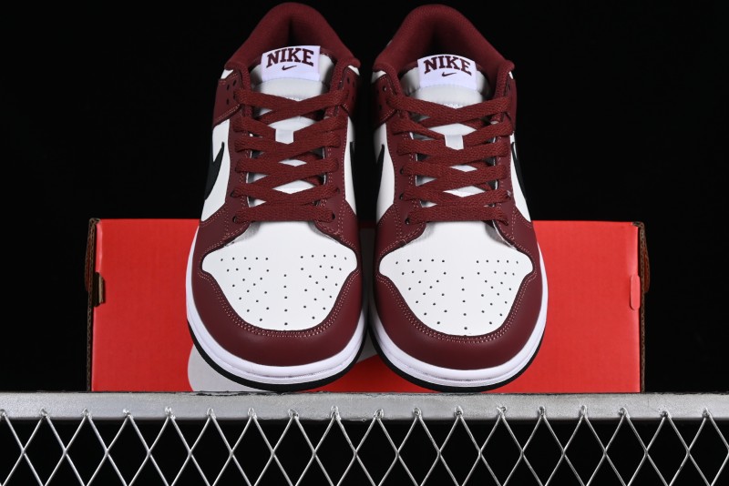 Nike Dunk Low SB Wine Red Black Low-Top Skateboarding Shoes - FJ4616-600