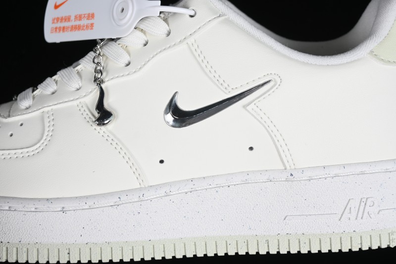 Nike Air Force 1 '07 Low Casual Sneakers with Full-Length Air Cushion - FN8540-100