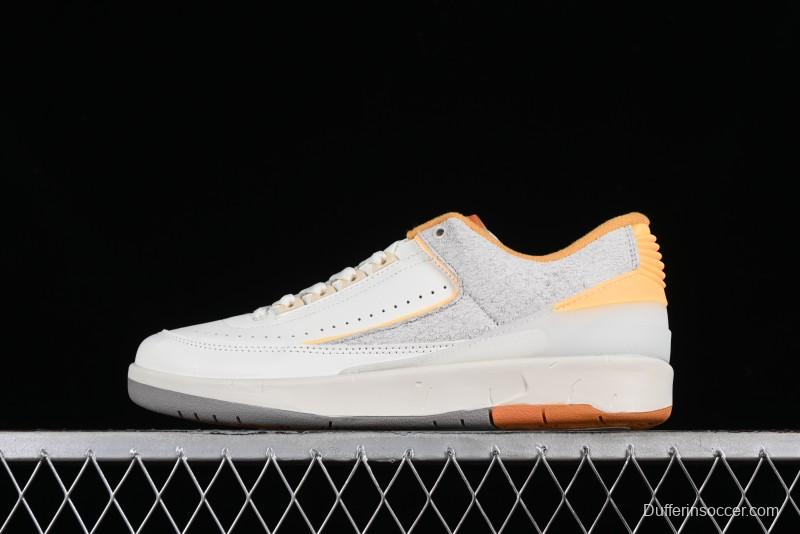 Nike Air Jordan 2 Low Craft "Melon Tint" Retro Sneakers - DV9956-118