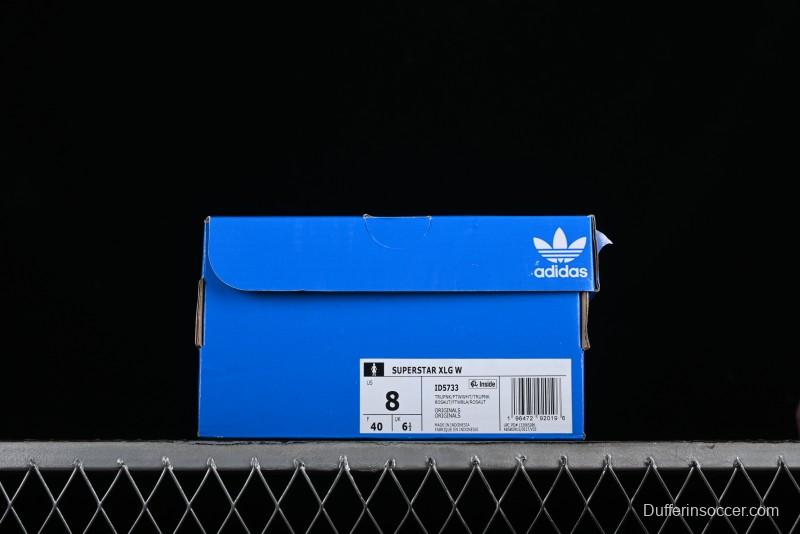 Adidas Originals Superstar XLG Shell Toe Chunky Sole Casual Sneakers - ID5733