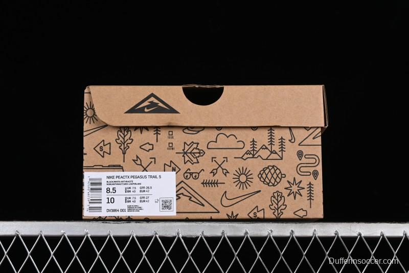 Nike Pegasus Trail 5 Lightweight Comfortable Durable Low-Top Running Shoes - DV3864-001