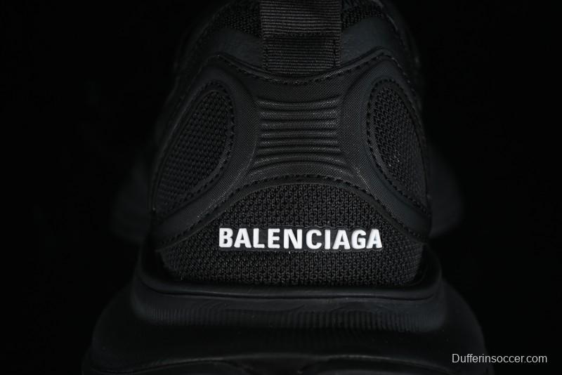 Balenciaga Circuit Lightweight Distressed Print Round Toe Fashion Casual Shoes - WFLGY1000