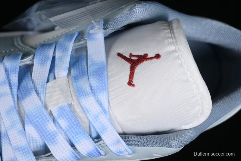 Nike Air Jordan 1 Low AJ1 White Magnolia Casual Sneakers - DC0774-164