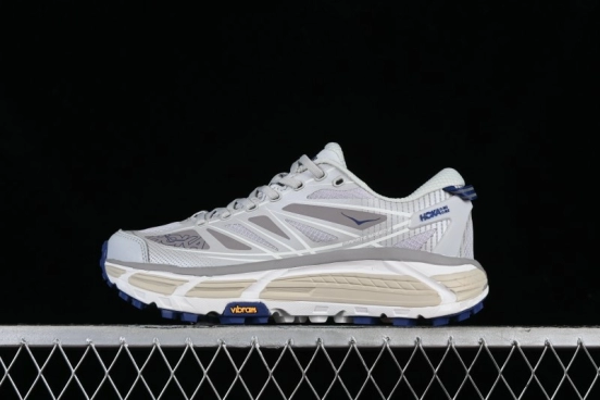 Hoka Mafate Speed 2 Lightweight Trail Running Shoes with Fresh Foam Midsole and Vibram Outsole - 1126851 OPR