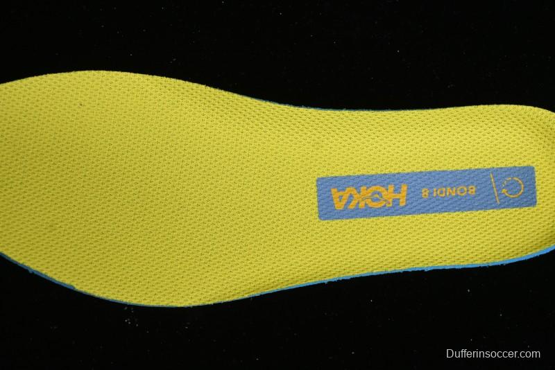 HOKA ONE ONE Bondi 8 Performance Cushion Running Shoes with Enhanced Support - 1123202 GBMS