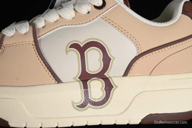 MLB Chunky Liner Basic New York Yankees Thick Sole Casual Sneakers with 6cm Height Increase - 3ASXCA12N43BGS