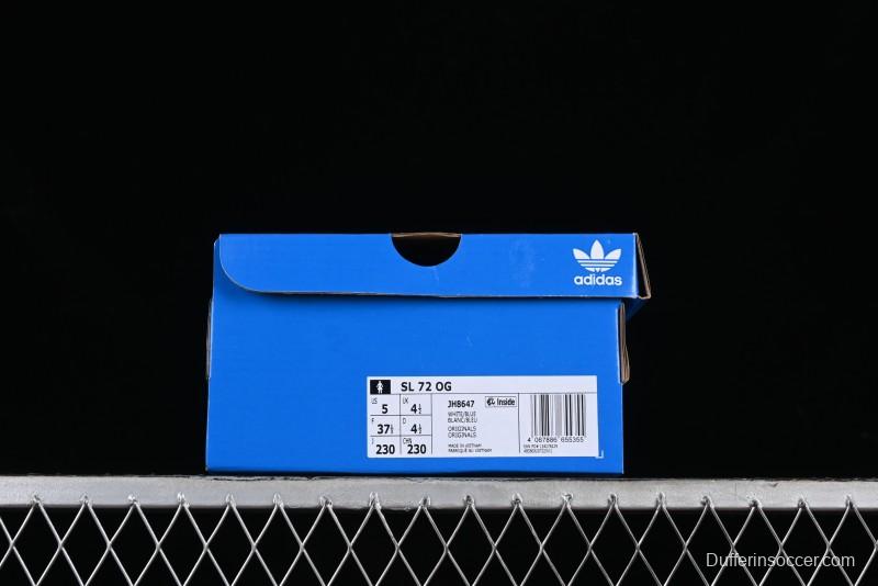 Adidas Originals SL 72 OG Retro Running Shoes - JH8647