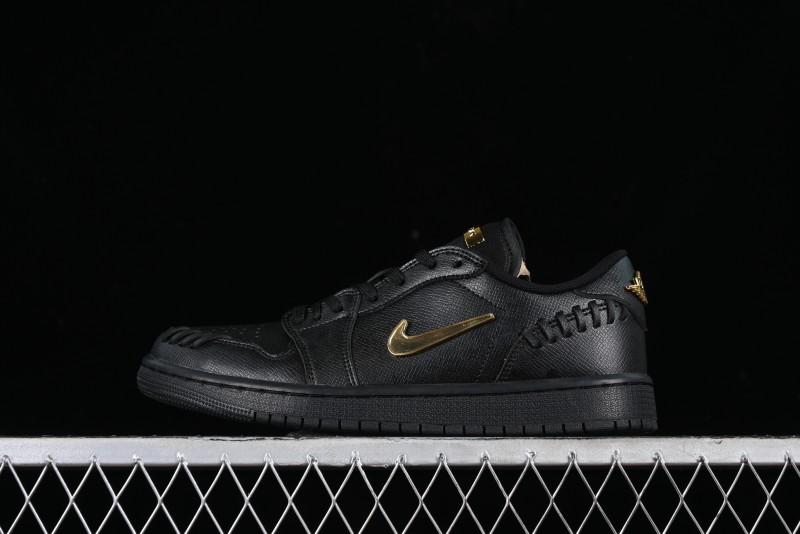 Nike Air Jordan 1 Low "Method of Make" Casual Sneakers with Woven Design - FN5032-007