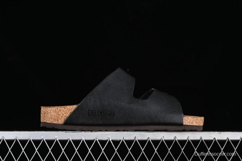 Birkenstock Sandals with Soft Suede Leather and Lambswool Footbed - G.D4