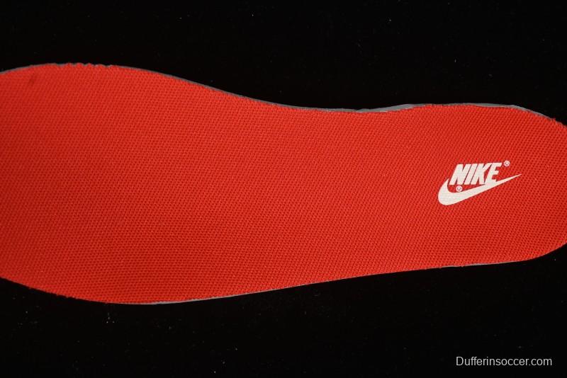 Nike SB Dunk Low Comme des Garcons Collaboration - Off-White Small Red Hook Anniversary High-End Custom Low-Top Casual Skate Shoes - KK1688-100