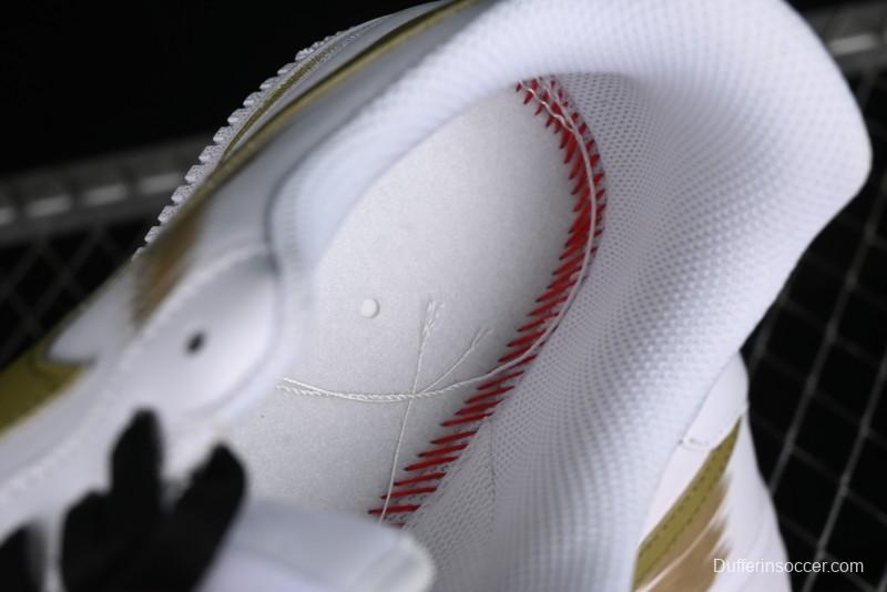 Nike Air Force 1 '07 Low Casual Sneakers with Anime-Inspired Hand-Painted Design and Triple Swoosh Shadow - CW2288-111