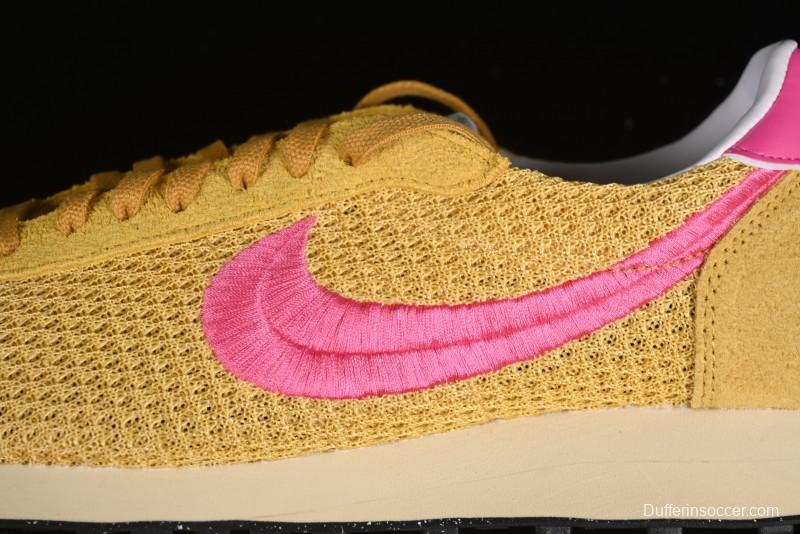 Stussy x Nike Roshe Run LD-1000 Comfortable Versatile Non-Slip Durable Waffle Low-Top Casual Running Shoes - FQ5369-700