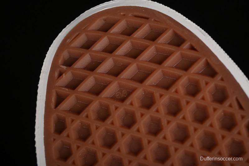 Vans Knu-Skool High Street American Retro Canvas Skate Shoes in Black Green - VN000CSQW3Z