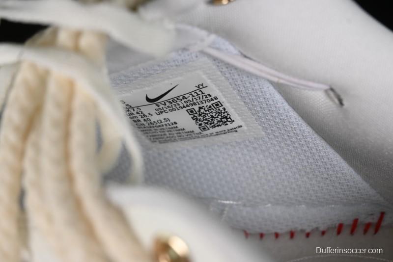 Nike Air Force 1 '07 Low Beige Deconstructed Swoosh Casual Sneakers - FX3654-111