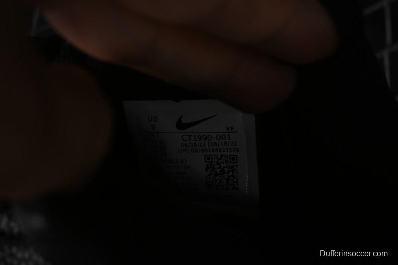 Nike Air Force 1 '07 Low Black Gold Swoosh Casual Sneakers - CT1990-001