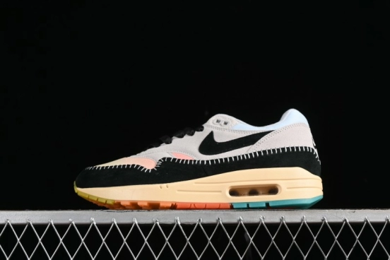 Nike Air Max 1 Retro Running Shoes with Half-Sole Air Cushion - FZ3610-072