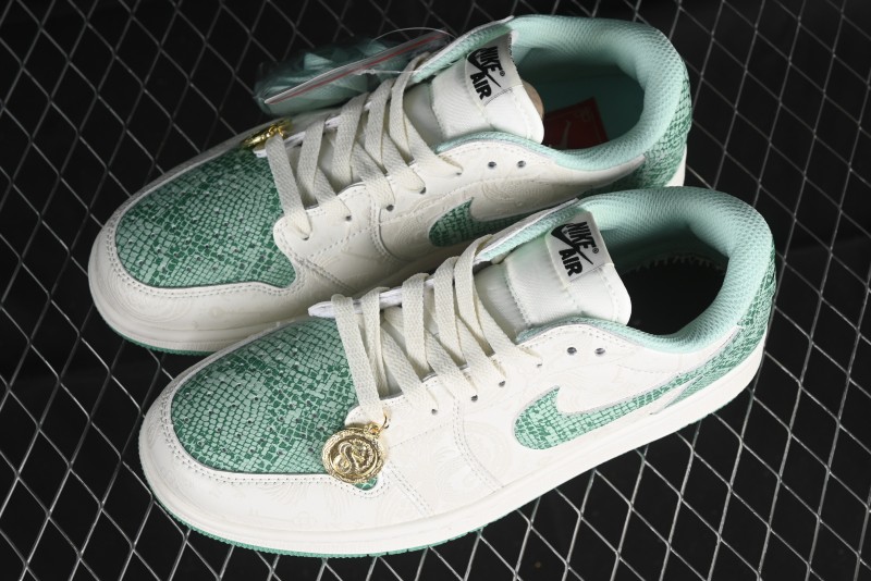 Nike Air Jordan 1 Low OG Retro Basketball Shoes Snake Year Limited Edition - HF3144-100