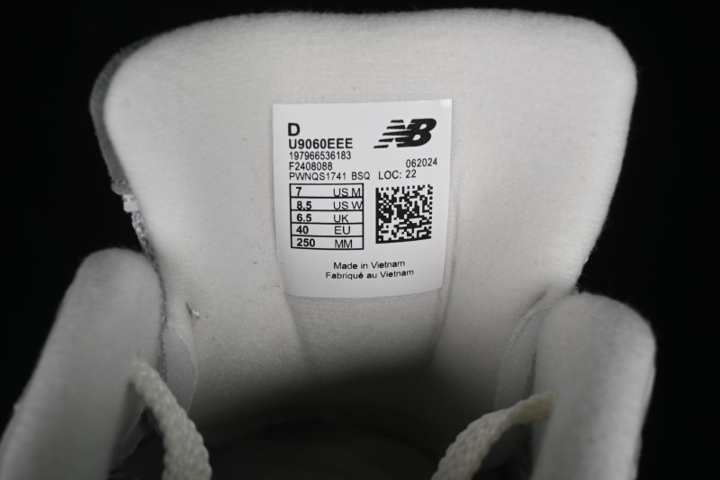 Joe Freshgoods x New Balance 9060 Retro Running Sneakers with ABZORB Cushioning - U9060EEE