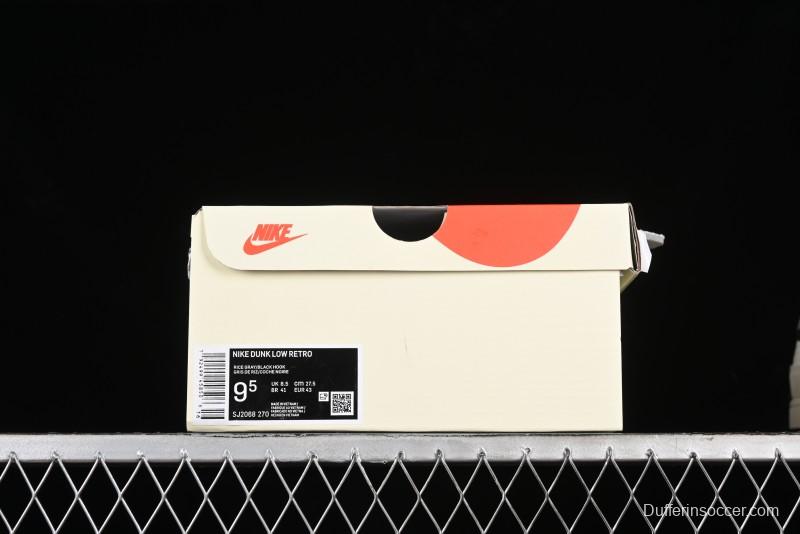 Nike SB Dunk Low x Supreme x Stussy Triple Collaboration Off-White Black Swoosh Anniversary High-End Custom Low-Top Casual Skate Shoes - SJ2068-270