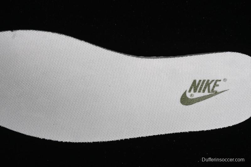 Nike Travis Scott x Fragment Design x Air Jordan 1 Low OG SP AJ1 Retro Sneakers in Sail Military Green - DM6688-602