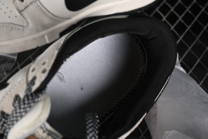 Nike SB Dunk Low x Supreme x Stussy Triple Collaboration Off-White Black Swoosh Anniversary High-End Custom Low-Top Casual Skate Shoes - SJ2068-270