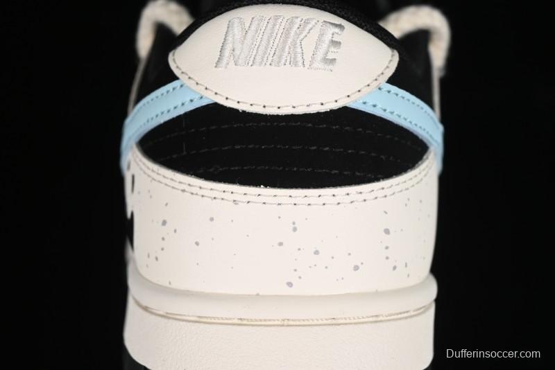 Nike Dunk Low SB Retro Vintage Panda Blueberry Casual Sneakers - DD1391-100