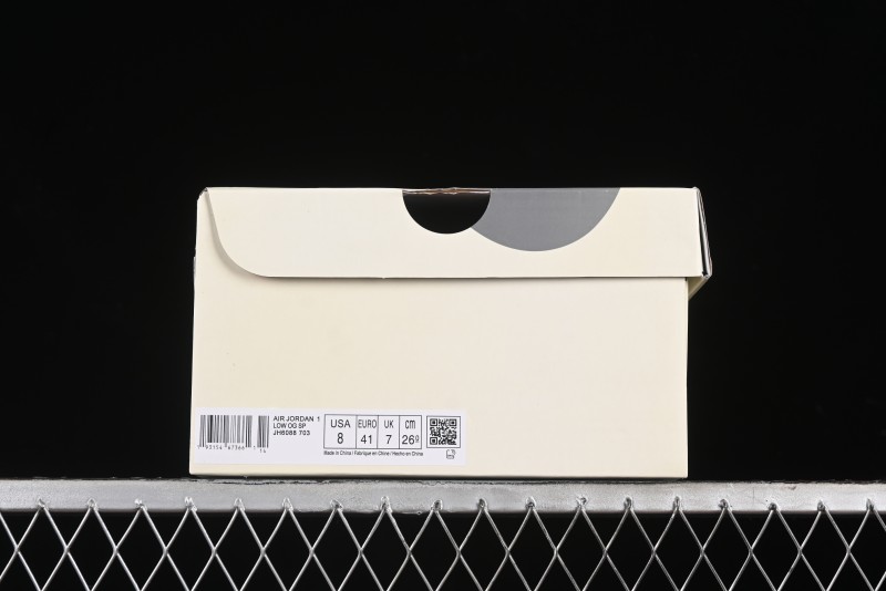 Nike Travis Scott x Fragment Design x Air Jordan 1 Low OG SP AJ1 Sneakers - JH6088-703