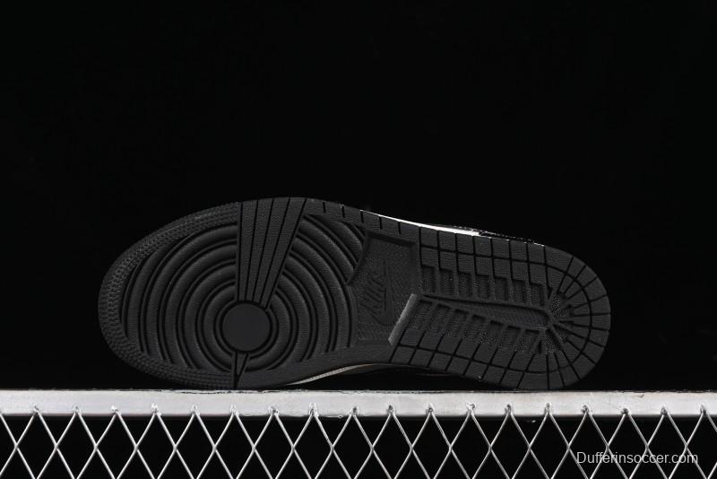 Nike Air Jordan 1 Low Retro Basketball Shoes Custom Starry Sky Design - SJ9950-012