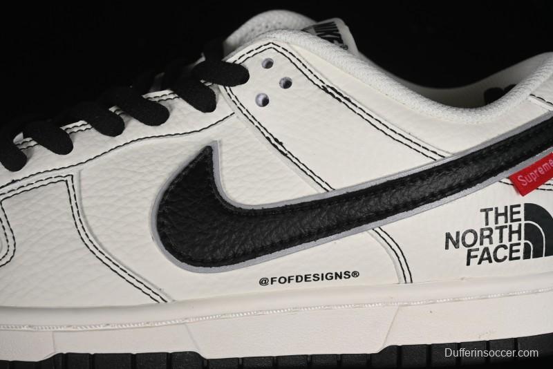 Nike SB Dunk Low Supreme x The North Face Low-Top Casual Skateboarding Shoes - BM0234-501