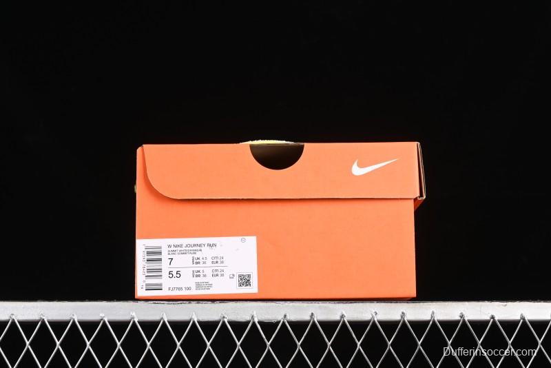 Nike Journey Run 2024 Low-Top Casual Running Shoes with Shock Absorption Slip-Resistant and Durable Design - FJ7765-100