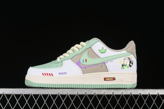 Nike Air Force 1 '07 Low Buzz Lightyear Casual Sneakers - CJ0304-110