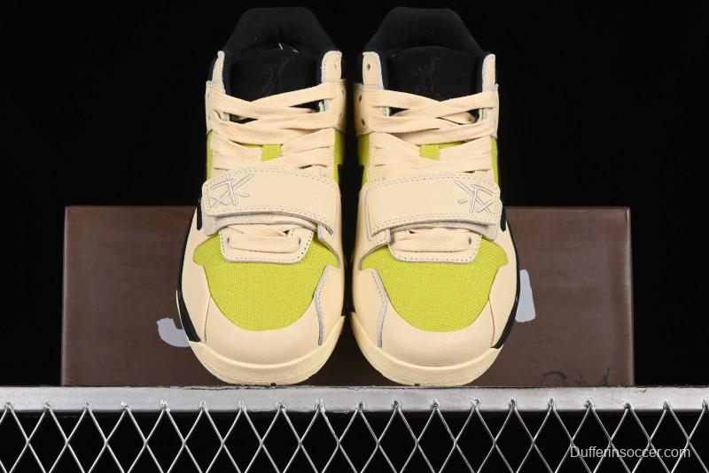 Nike Travis Scott x Jordan Cut The Check AJ1 Hook and Loop Fashion Basketball Shoes - FZ8117-102