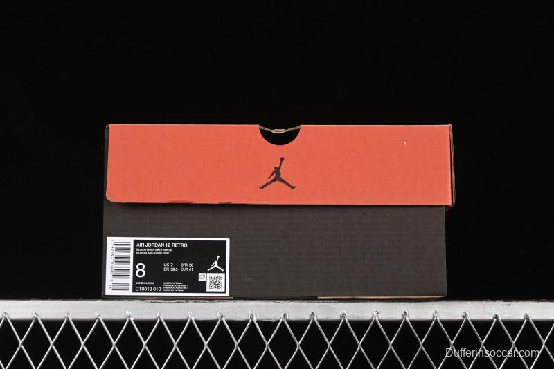 Nike Air Jordan 12 Retro Basketball Shoes in Wolf Grey - CT8013-010