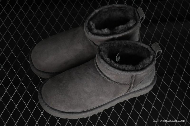 UGG Classic Ultra Mini Short Boots with Genuine Australian Shearling and TREADLITE Outsole - 1116109