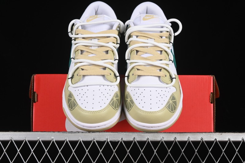 Nike Dunk Low SB Lemon Mojito Casual Skate Shoes - DV0833-100