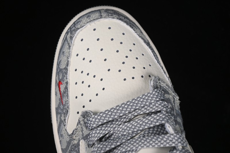 Nike Travis Scott x Fragment Design x Air Jordan 1 Low OG SP AJ1 Low Top Casual Sneakers - XY2688-113