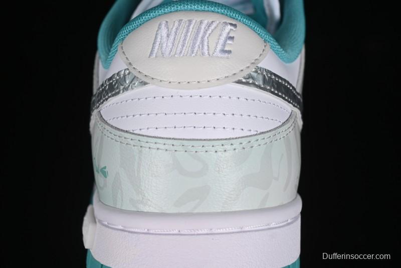 Nike Dunk Low Panda Prank Special Edition Heartbeat Email Mint SB Low Top Casual Skate Shoes - DV0833-102