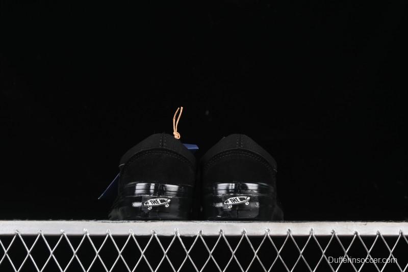 Vans Old Skool Premium Black Suede Retro Skate Shoes - VN000CXTBKA