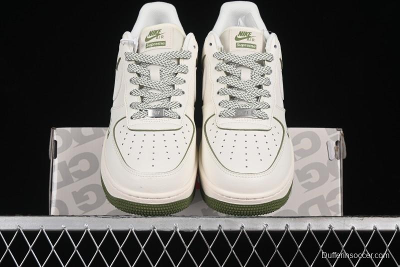 Nike Air Force 1 '07 Low Supreme The North Face Collaboration - Off White Mint Green - XZ1996-527