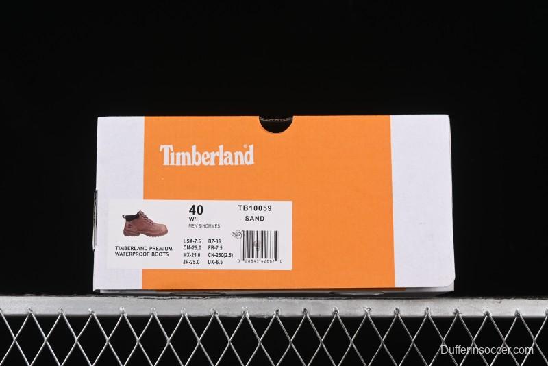 Timberland Outdoor Mid-Top Casual Martin Boots with Premium Suede Leather and Anti-Odor Insole - TB10059SAND