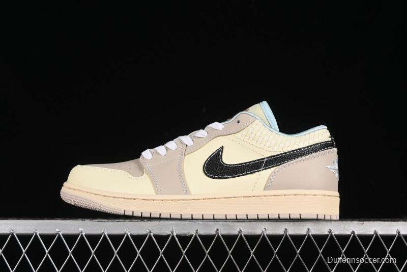 Nike Air Jordan 1 Low Retro Basketball Shoes with Classic Design - HQ3440-101