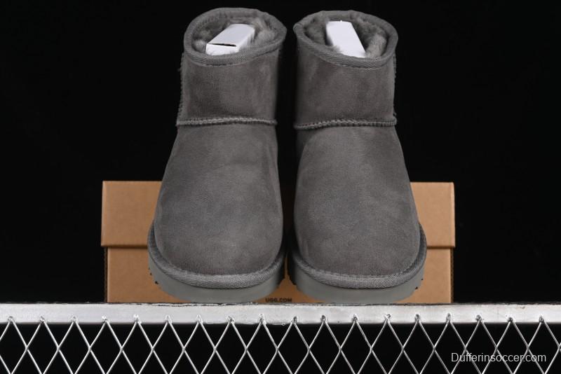 UGG Classic Ultra Mini II Short Boots with Genuine Wool Lining - 1016222