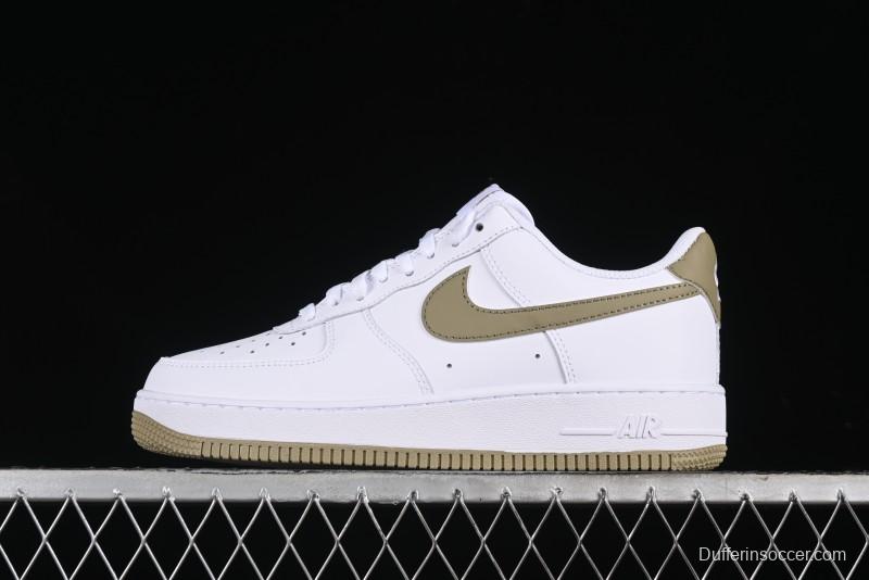 Nike Air Force 1'07 Low Casual Sneakers with Full-Length Air Cushion - FJ4146-110