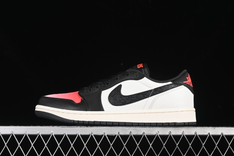 Nike Air Jordan 1 Low AJ1 Gradient China Red Casual Sneakers - HF8828-100