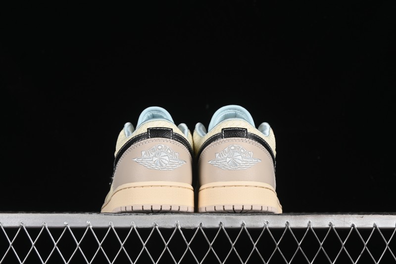 Nike Air Jordan 1 Low Retro Basketball Shoes with Classic Design - HQ3440-101