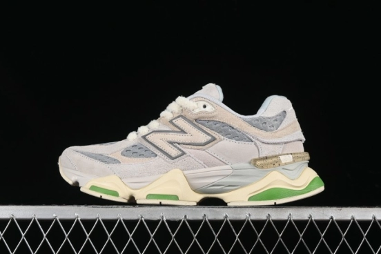 New Balance 9060 Retro Casual Running Sneakers with ABZORB Cushioning Technology - U9060BW1